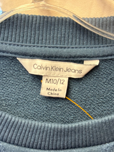 Calvin Klein Boy's Size 10/12 Blue Sweatshirt