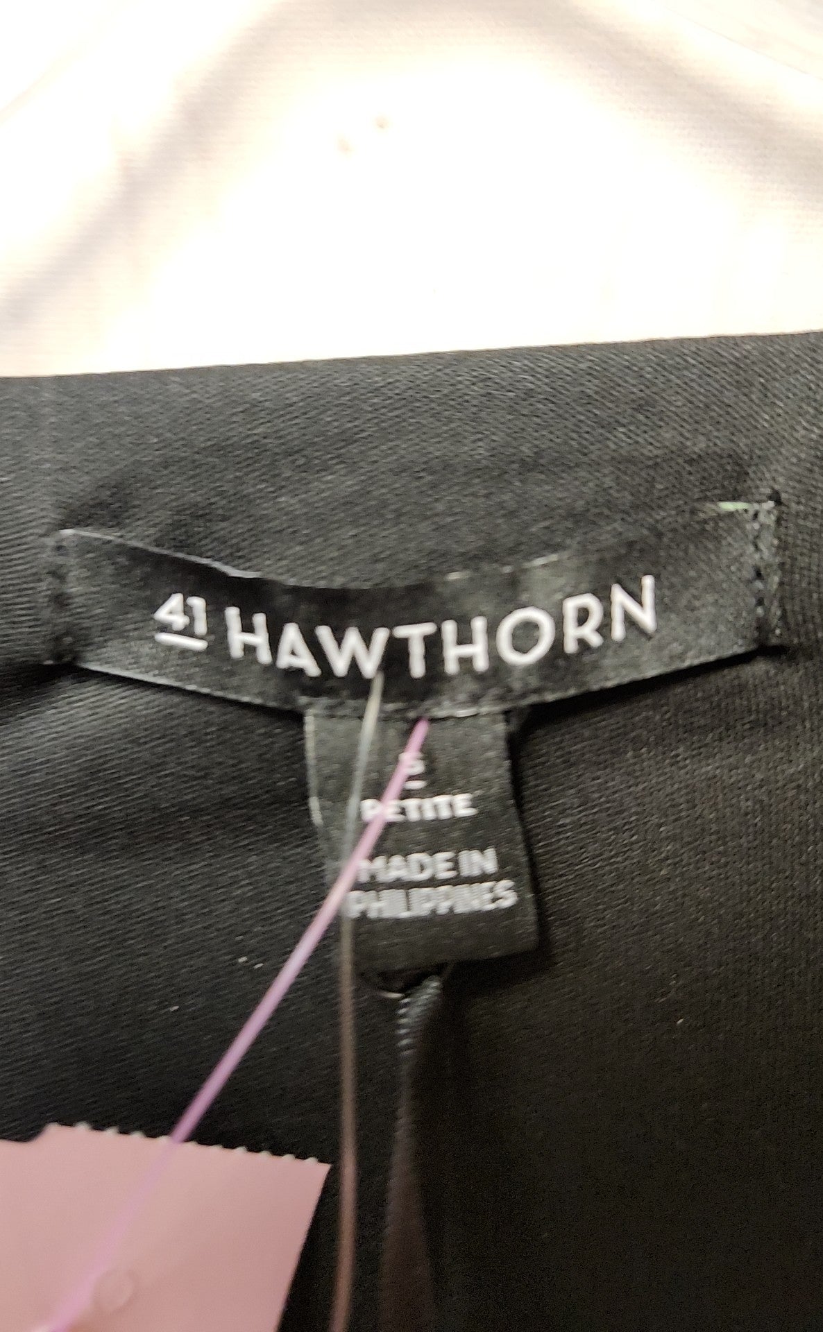 NWT 41 Hawthorn Women's Size S Petite Black Dress