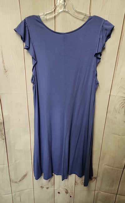 Old Navy Women's Size L Blue Dress