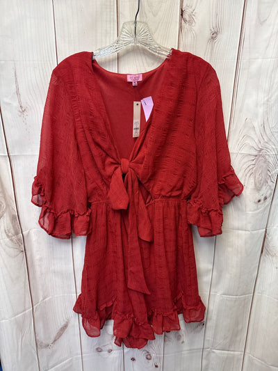 NWT Mi Ami Women's Size M Red Dress