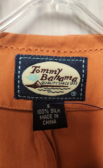 Tommy Bahama Women's Size S Orange Silk Vest
