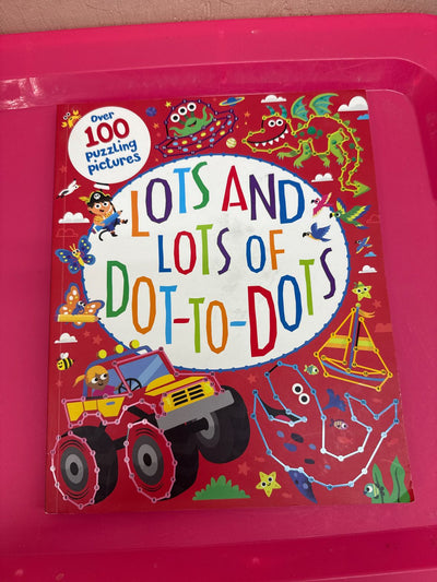 Lots & Lots of Dot-to-dot Puzzling Pictures Book
