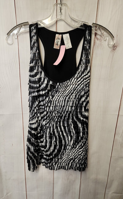 L8TER Women's Size M Black Sleeveless Top