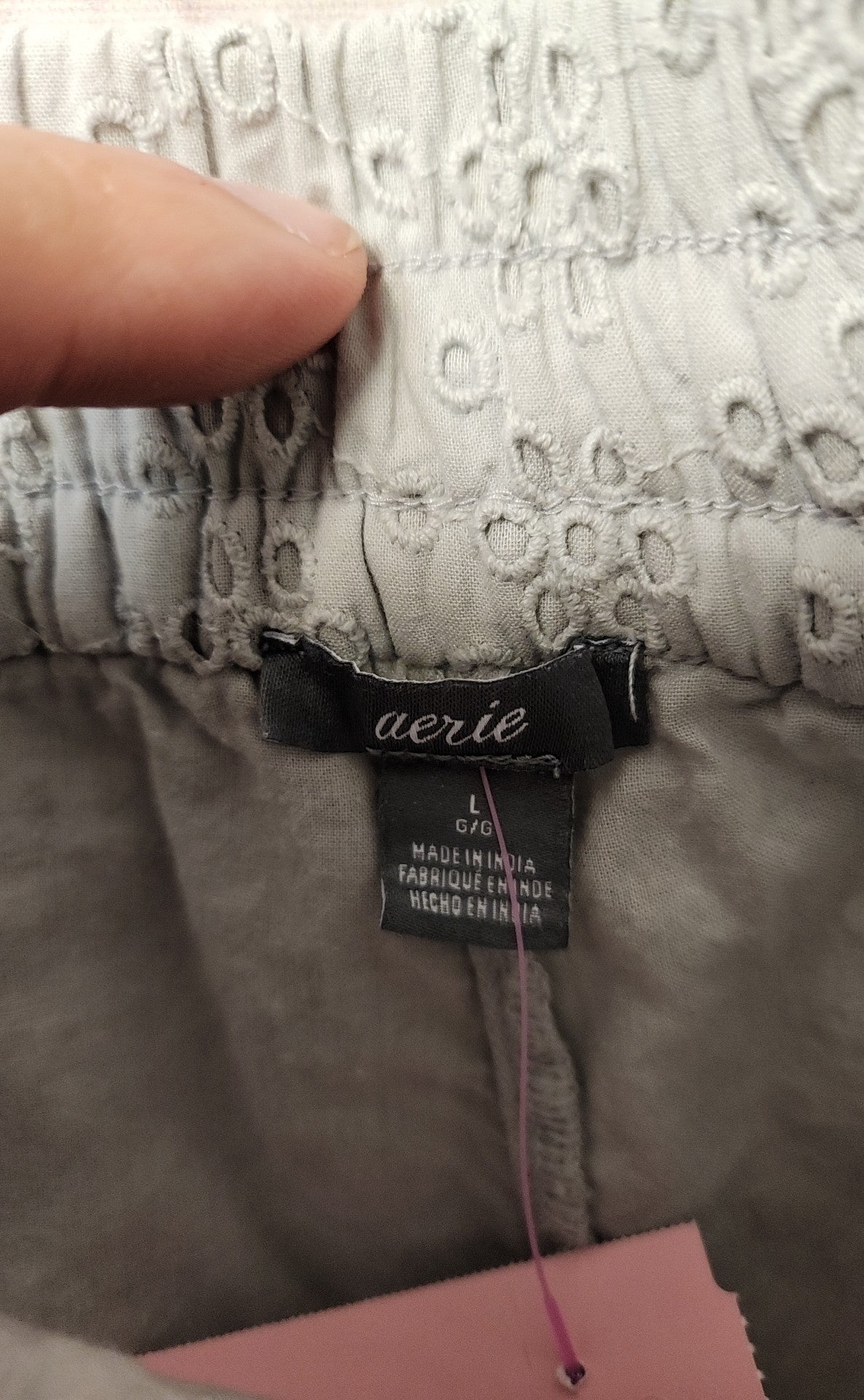 Aerie Women's Size L Gray Shorts