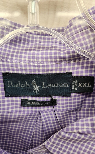 Ralph Lauren Men's Size XXL Purple Shirt