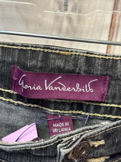 Gloria Vanderbilt Women's Size 28 (5-6) Black Jeans