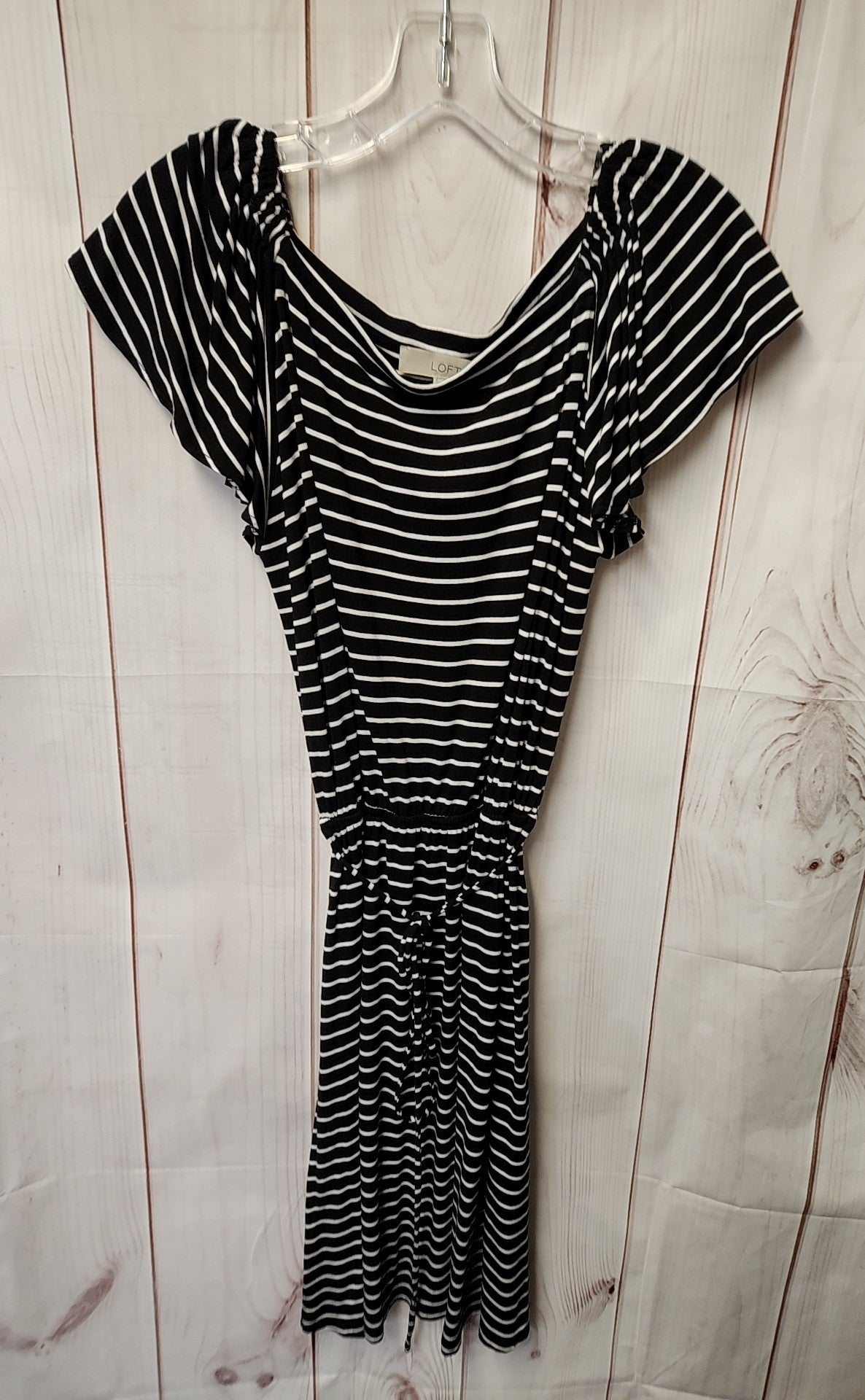 Loft Women's Size S Tall Black Dress