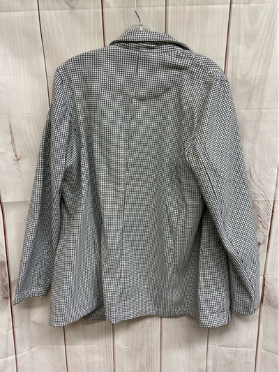 NWT Max Studio Women's Size XL White & Black Blazer