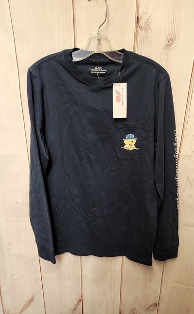NWT Vineyard Vines Boy's Size 16 Navy Shirt