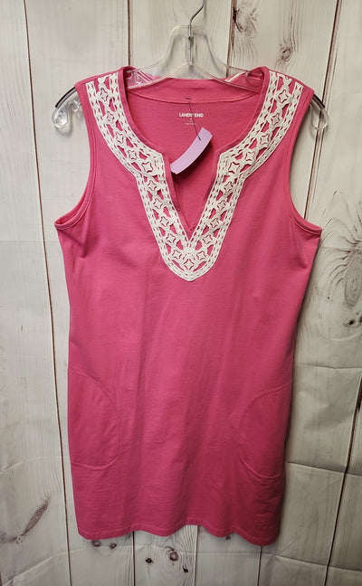 Lands End Women's Size S Pink Dress