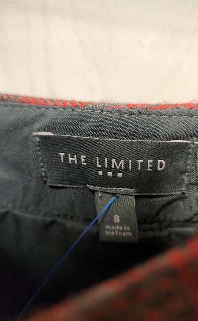 Limited Women's Size 8 Red & Gray Skirt