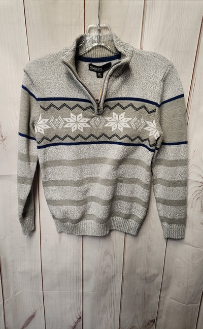 Commerce Boy's Size 14 Gray Sweater