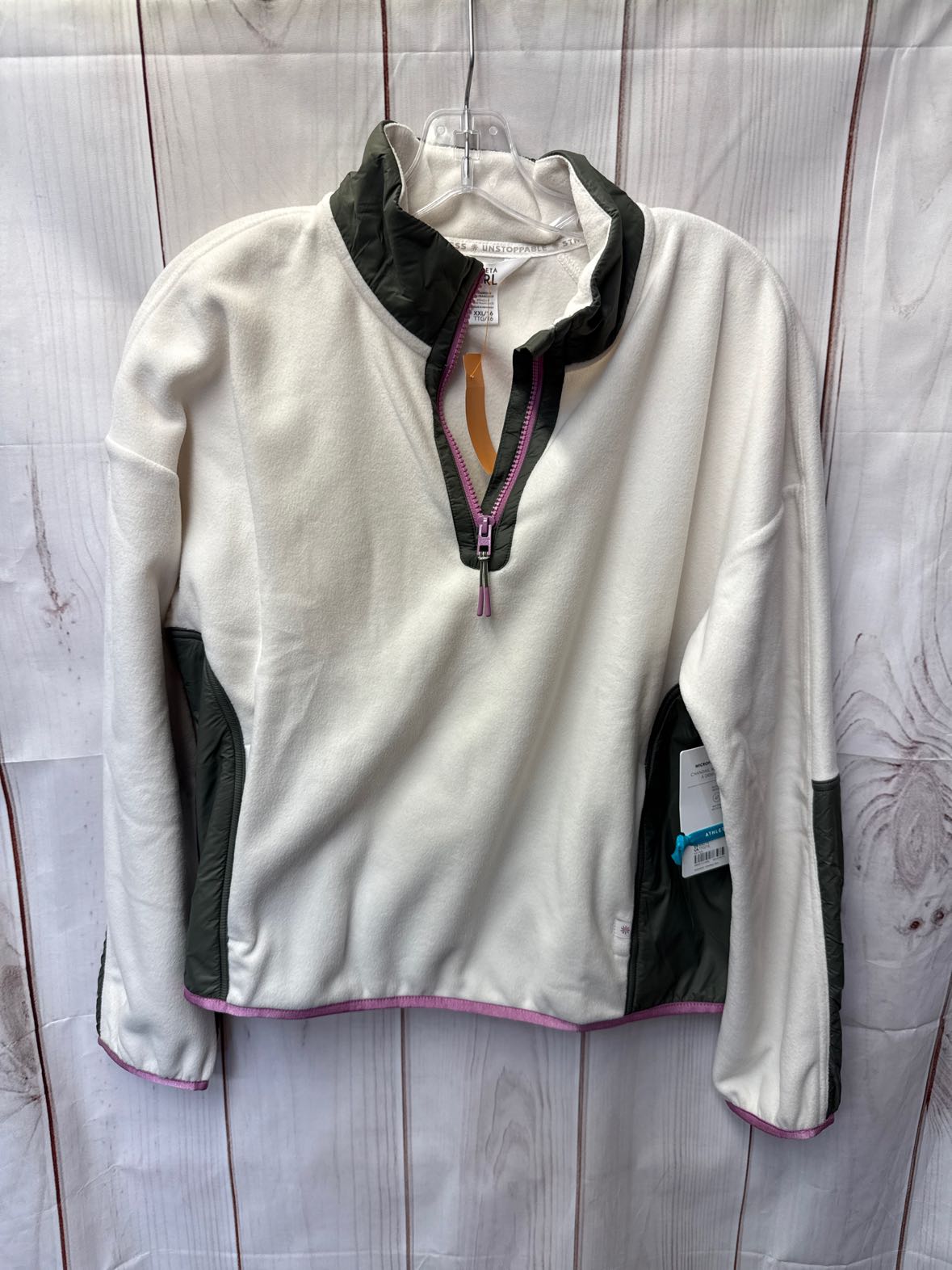 Athleta Girl's Size 16 White Jacket