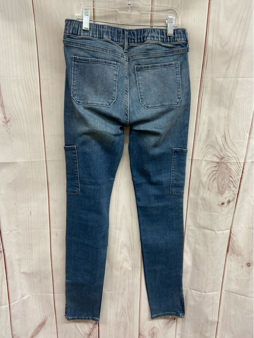 abercrombie Girl's Size 15/16 Blue Jeans Pull-on Jean Legging