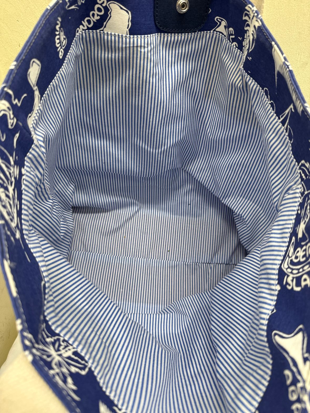 Blue Tote Bag