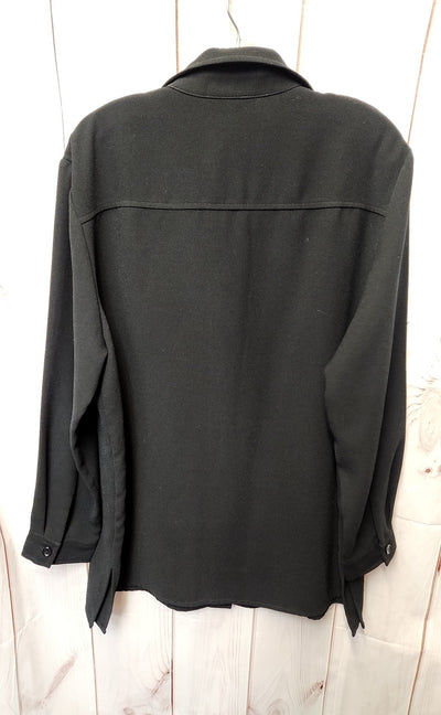NY & Co Women's Size XL Black Long Sleeve Top
