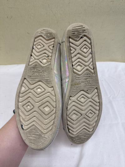 Toms Women's Size 8-1/2 Iridescent Flats