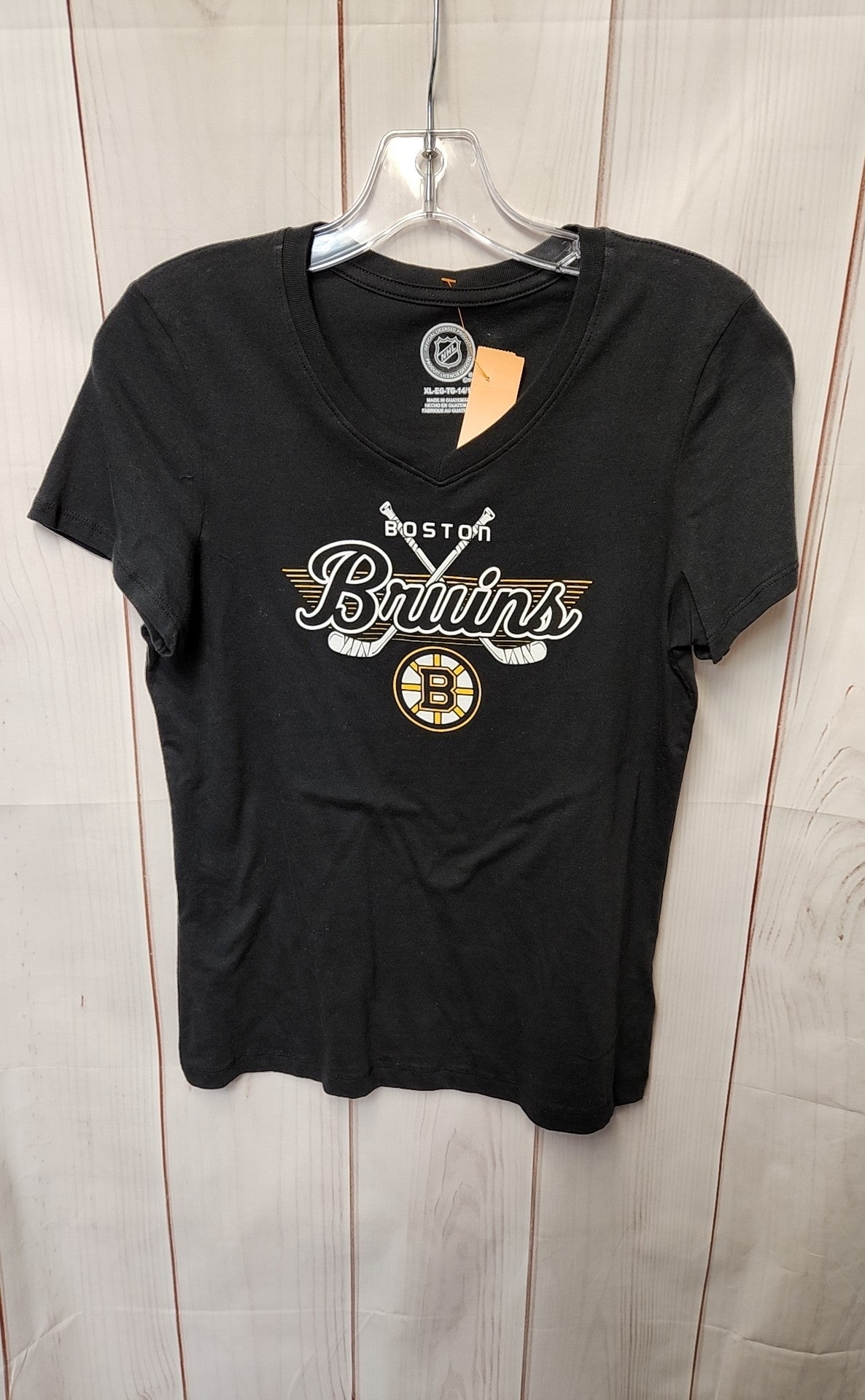 Bruins Girl's Size 14/16 Black Shirt