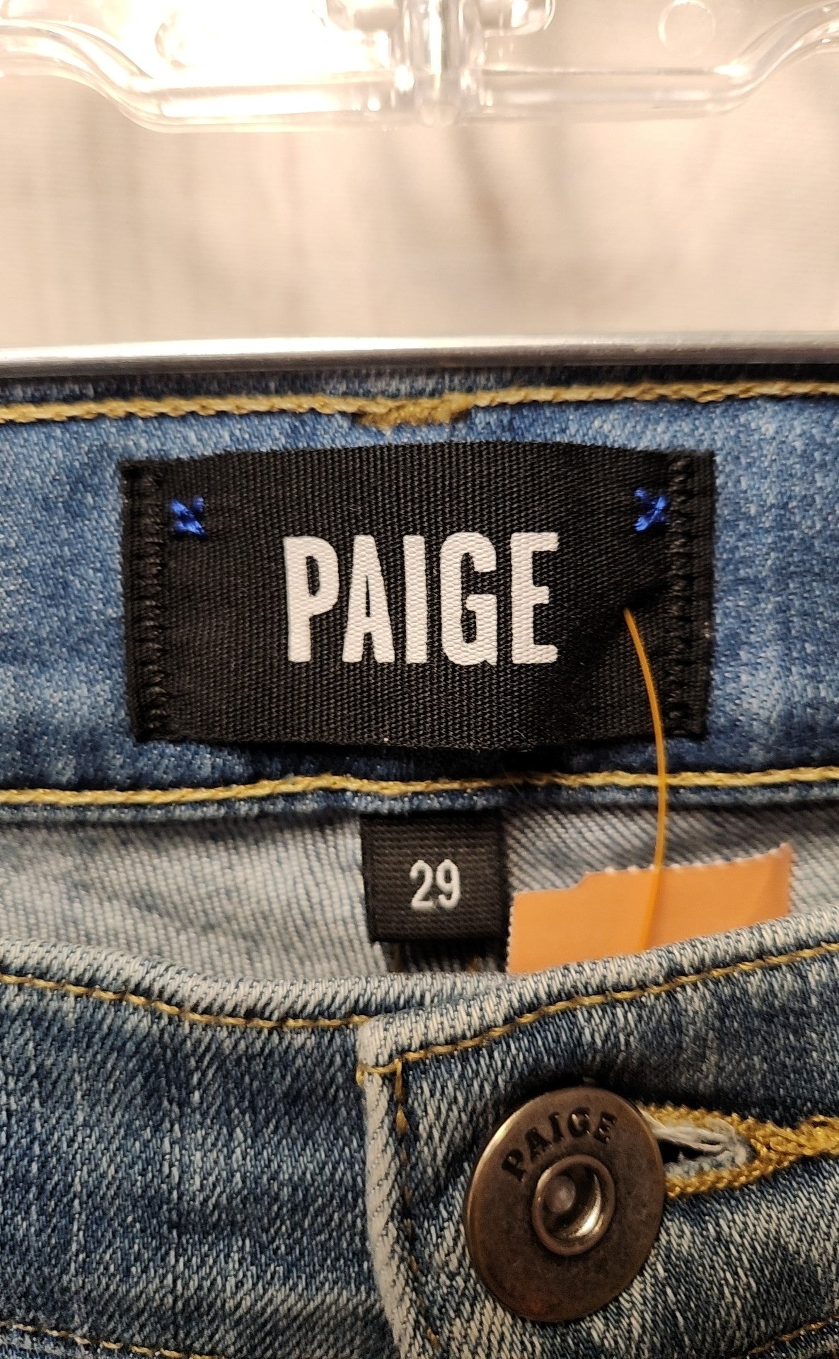 Paige Women's Size 29 (7-8) Blue Jeans