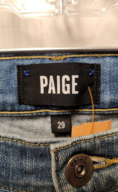 Paige Women's Size 29 (7-8) Blue Jeans