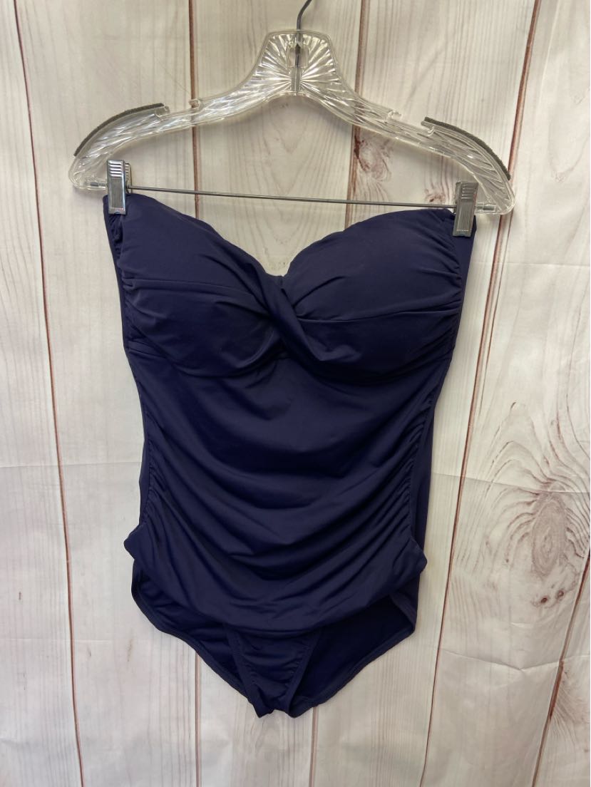 Anne Cole Women's Size 16 Navy Swimsuit
