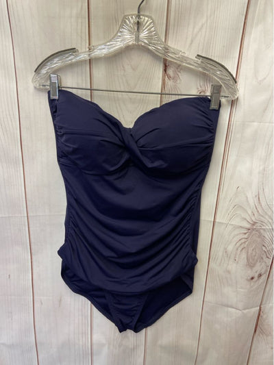 Anne Cole Women's Size 16 Navy Swimsuit