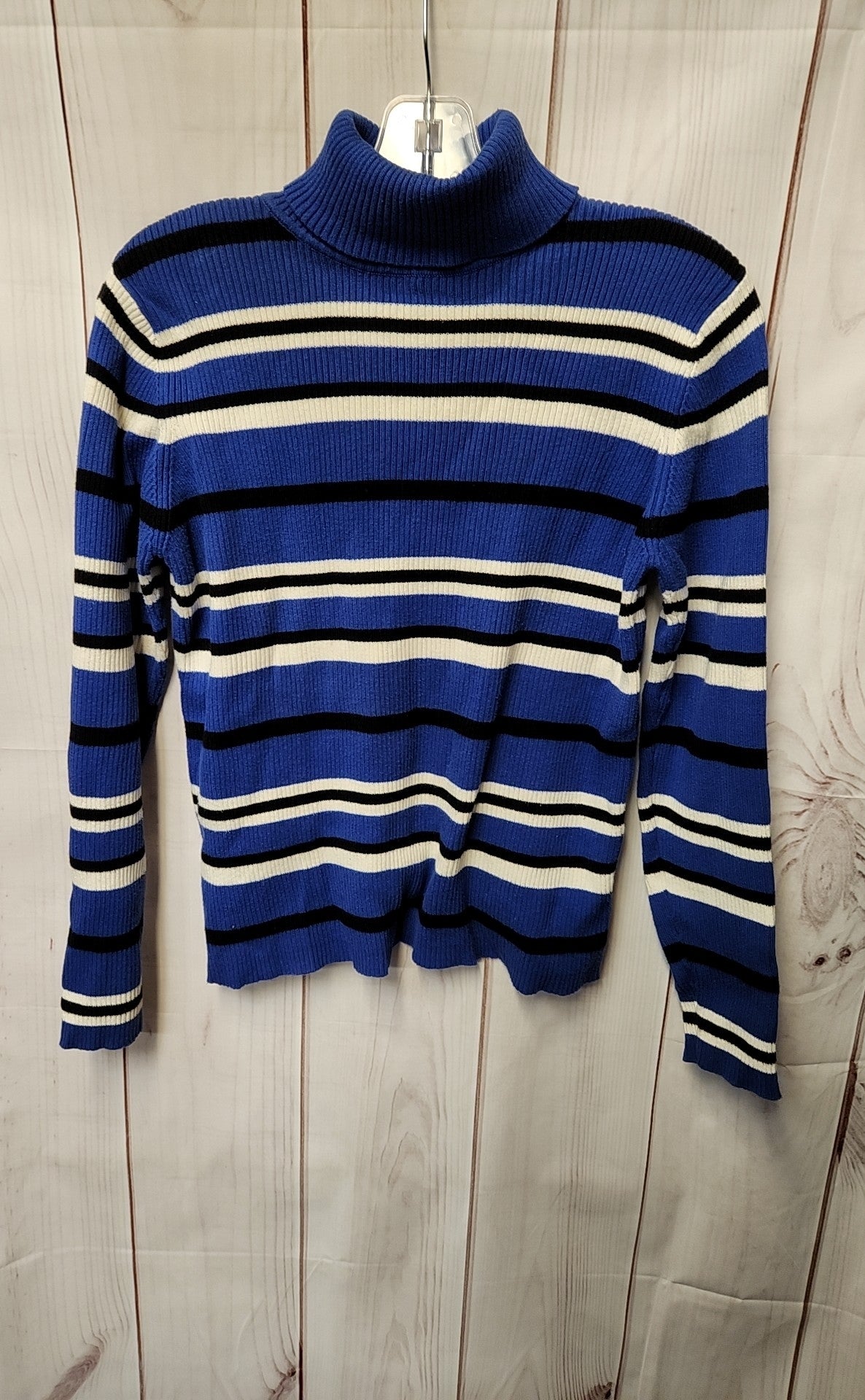 Karen Scott Women's Size M Petite Blue Sweater