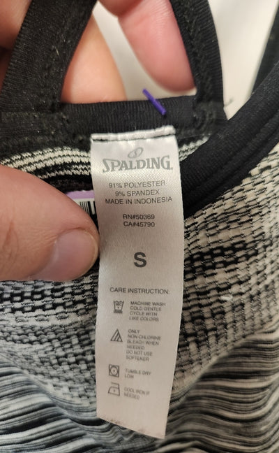 Spalding Women's Size S Gray Active Capris