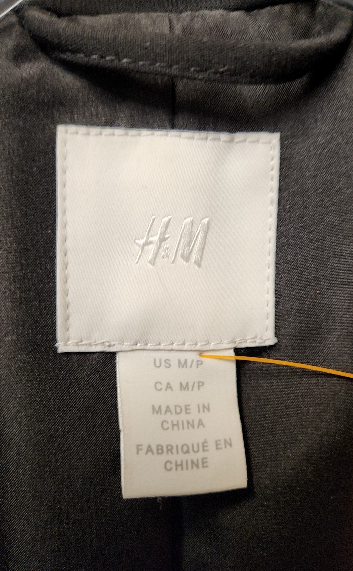 H&M Women's Size M Petite Black Blazer