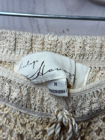 Vintage Havanna Women's Size M Beige Knit Pants