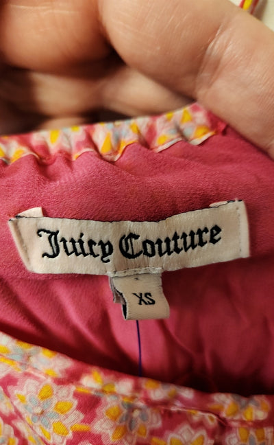 Juicy Couture Women's Size XS Pink Floral Dress