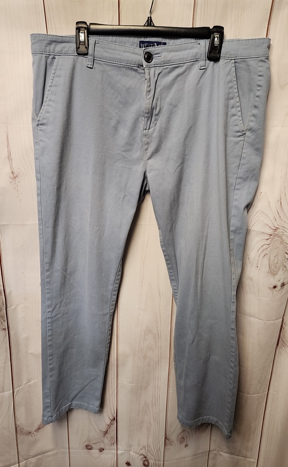 Westace Men's Size 38x30 Light Blue Pants