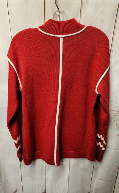 NWT Talbots Women's Size M Petite Red Sweater