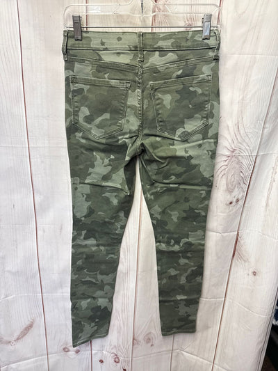Old Navy Women's Size 2 Green Camo Pants