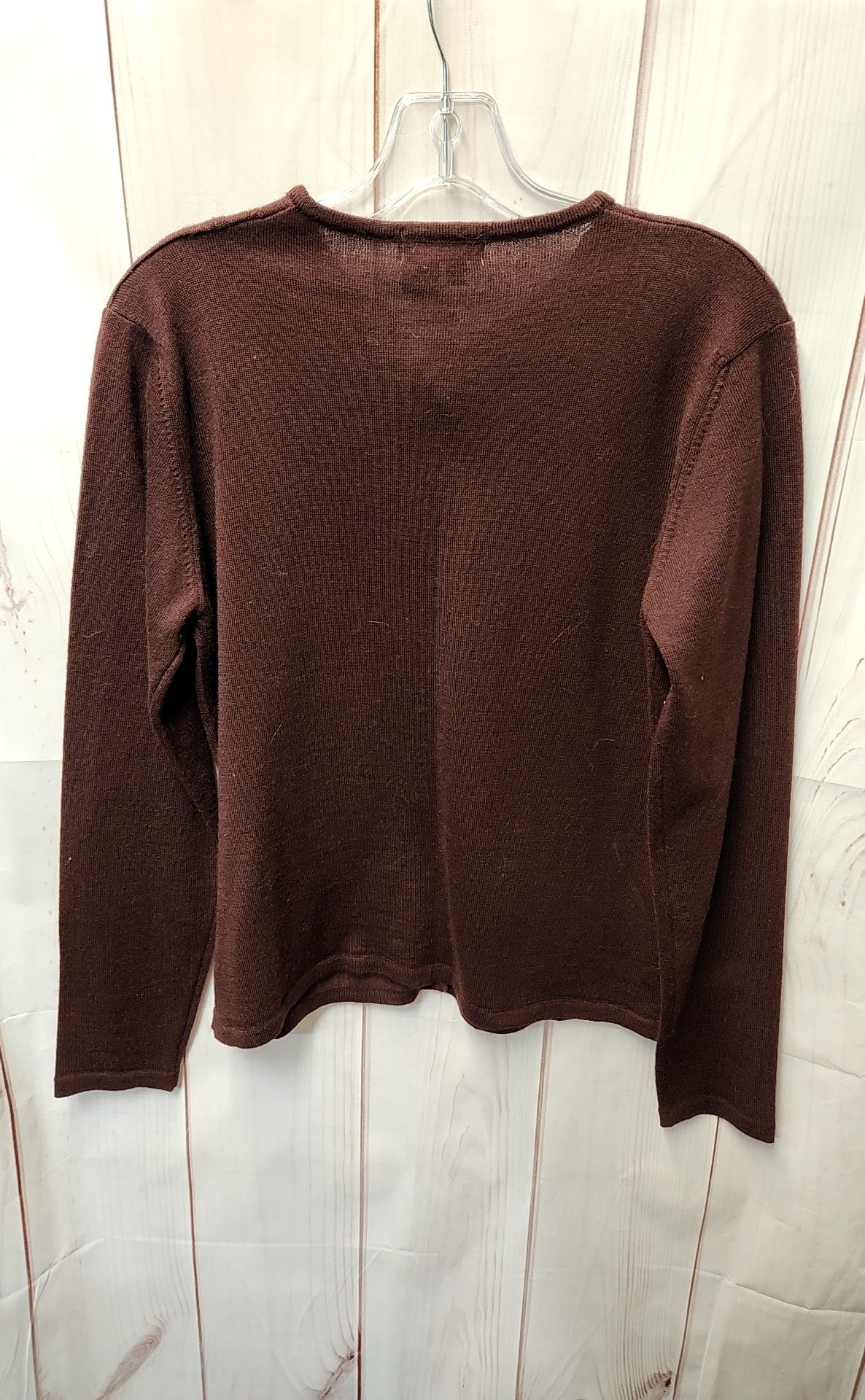 Zara Women's Size M Maroon Merino Wool Cardigan