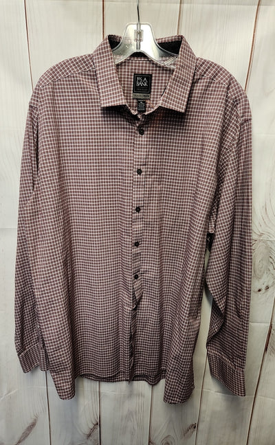 Jos A Bank Men's Size XXL Red Shirt
