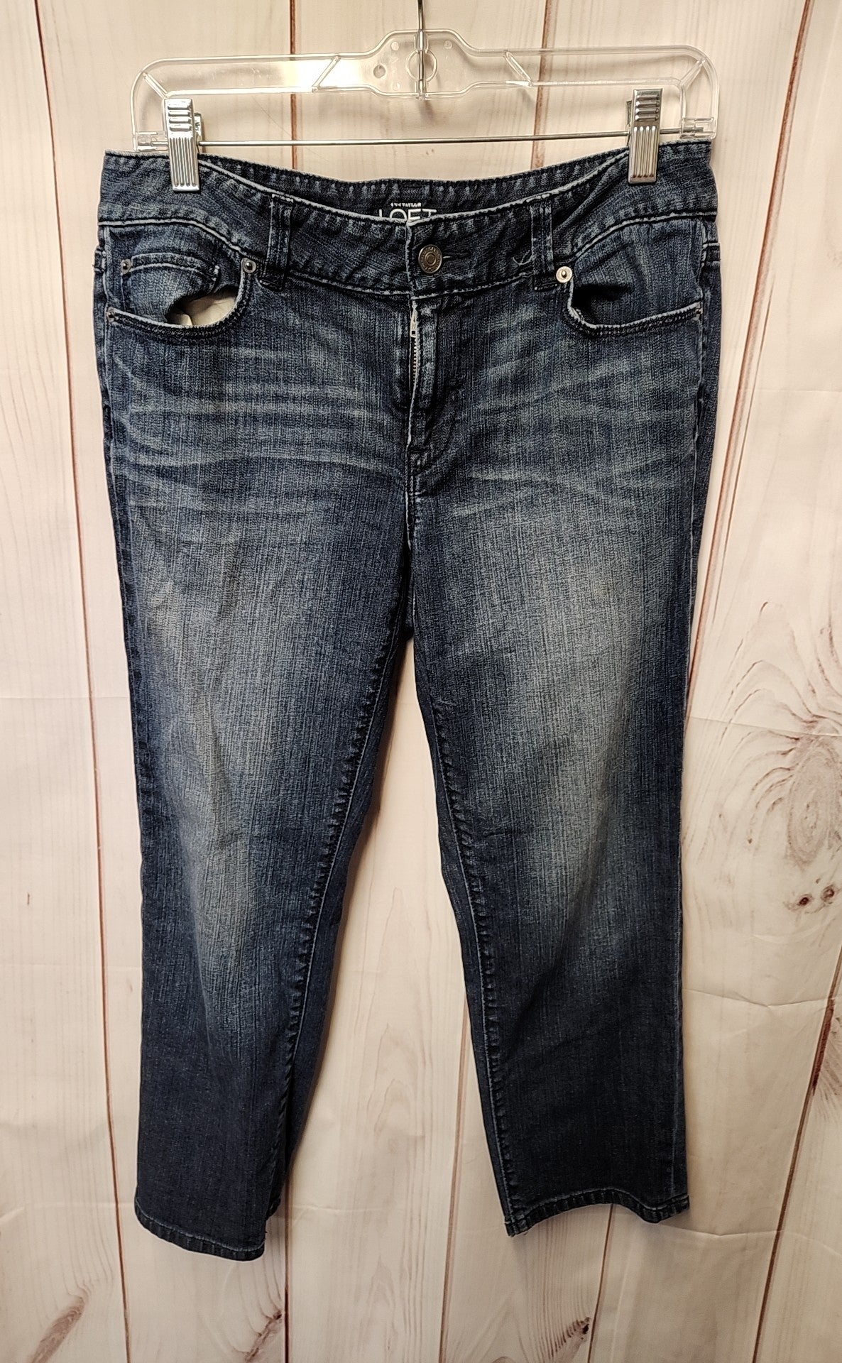 Loft Women's Size 28 (5-6) Blue Jeans Modern Crop