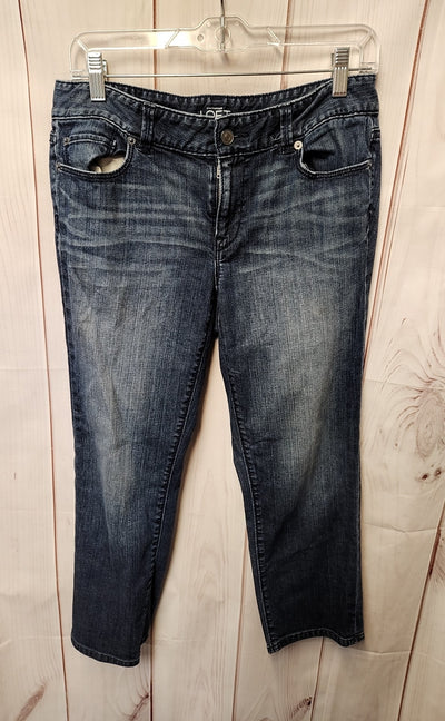 Loft Women's Size 28 (5-6) Blue Jeans Modern Crop