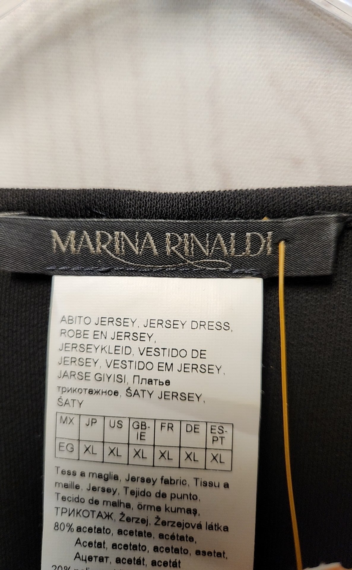 Marina Rinaldi Women's Size XL Black Dress