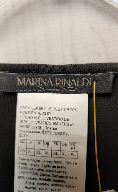 Marina Rinaldi Women's Size XL Black Dress