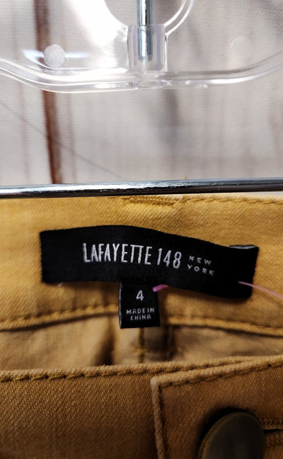 Lafayette 148 Women's Size 4 Brown Pants