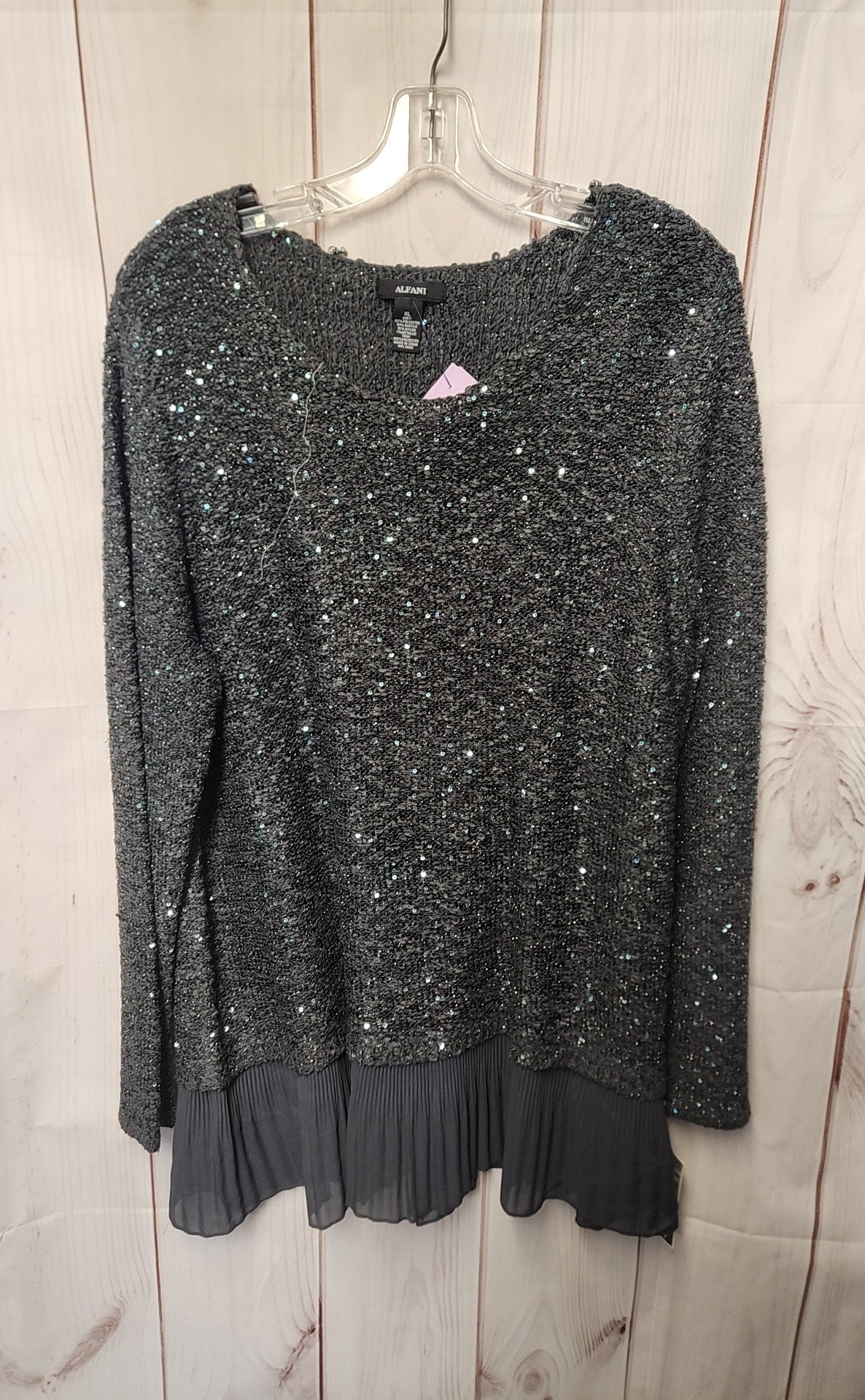 NWT Alfani Women's Size XL Gray Sweater
