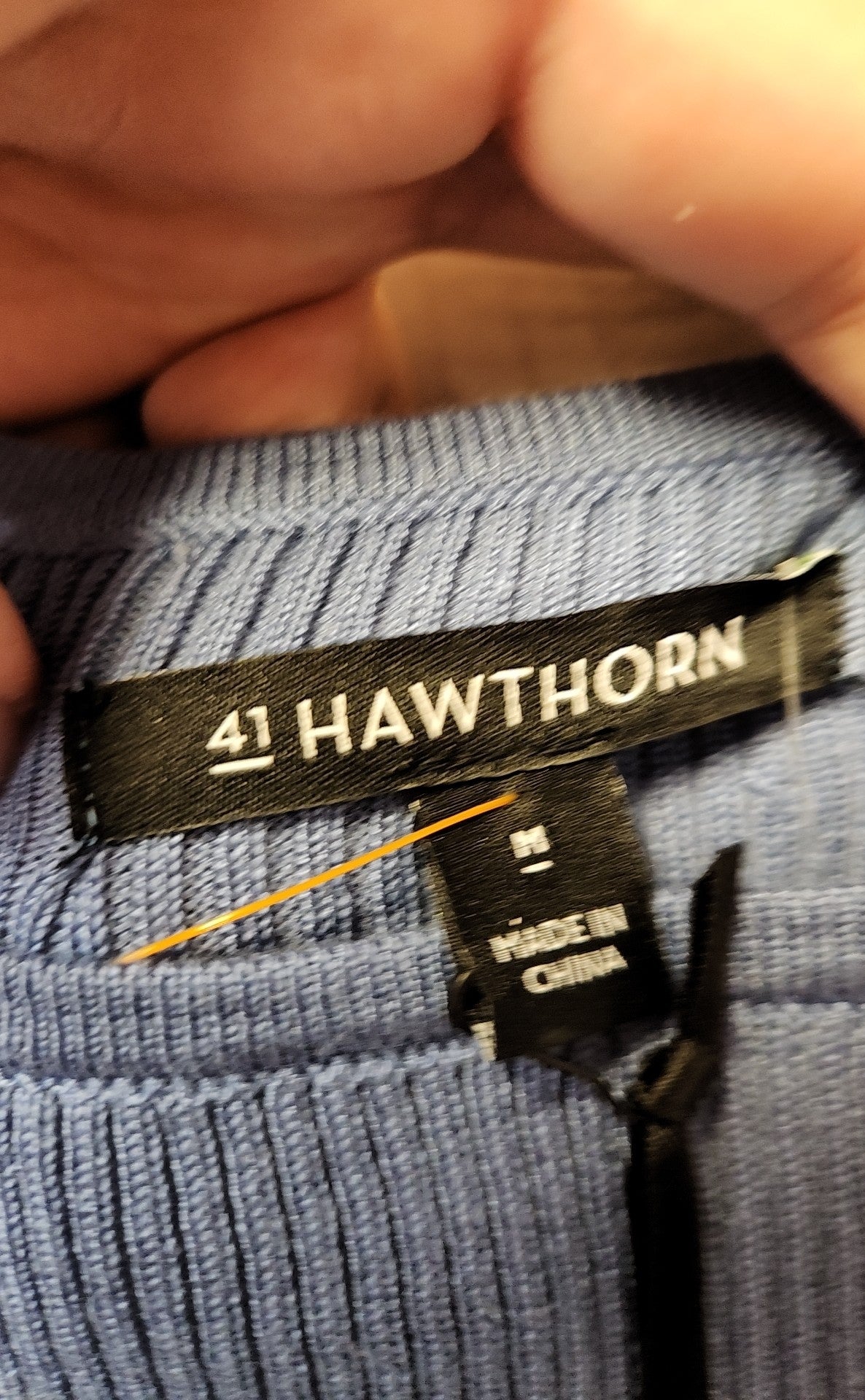 NWT 41 Hawthorn Women's Size M Blue Sweater