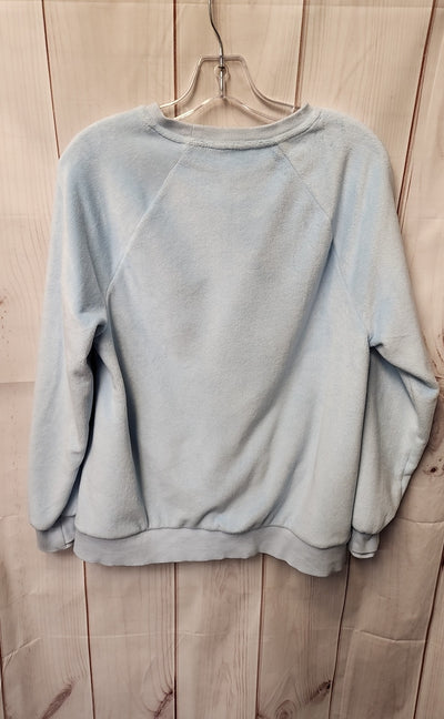 Athleta Girl's Size 14 Light Blue Sweatshirt