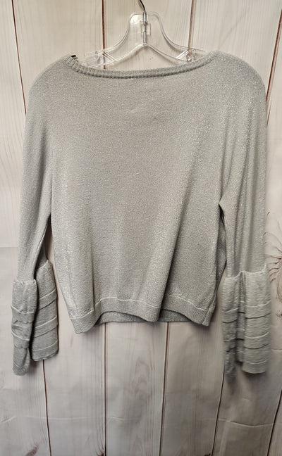 Endless Rose Women's Size M Silver Sweater