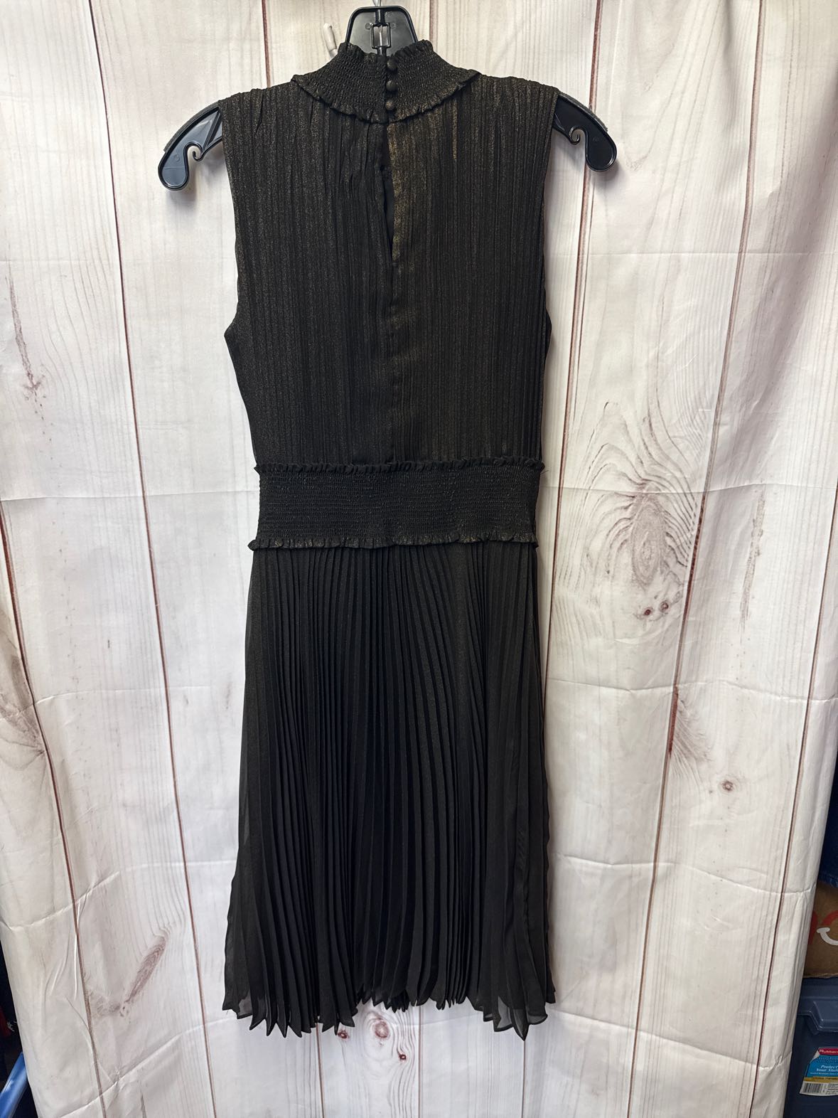 Nanette Lepore Women's Size 8 Black & Gold Dress