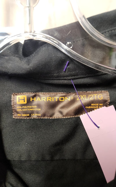 Harrington Men's Size 2X Black Shirt