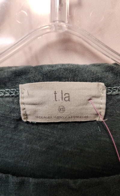 Tla Women's Size XS Green Short Sleeve Top