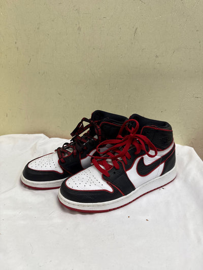 Air Jordan by Nike Boy's Size 6-1/2 Black & Red Shoes
