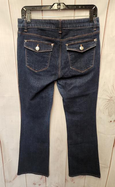 White House Black Market Women's Size 30 (9-10) Blue Jeans Skinny Flare